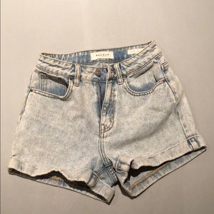 PacSun High Waisted Mom Short